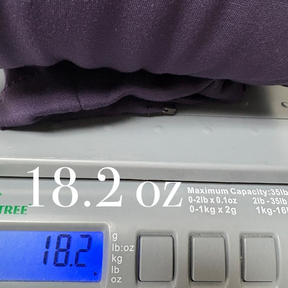 vest outdoor COLDWATER CREEK XS/S purple rayon knit blend zipz - Picture 11 of 11